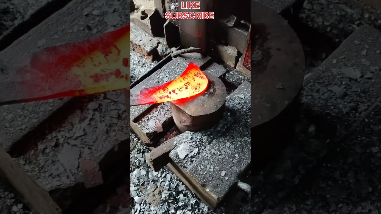 Blacksmith handmade sickle 