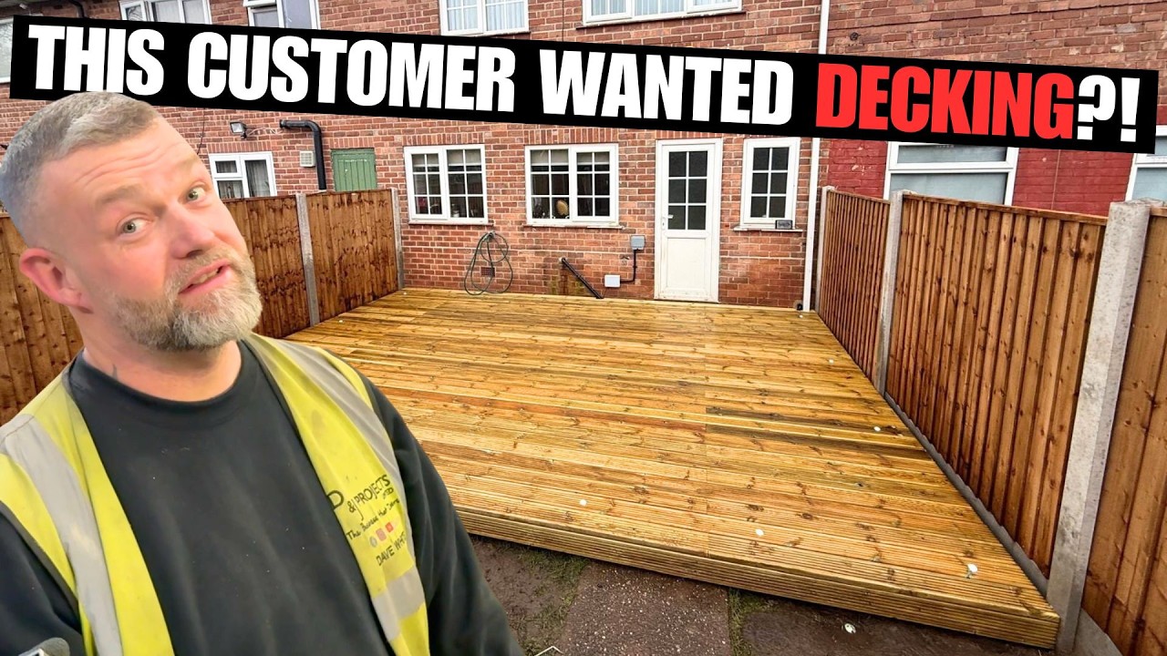 This Customer Wanted Bloody DECKING! & Dad Fixes Stevie's Costly MISTAKE..