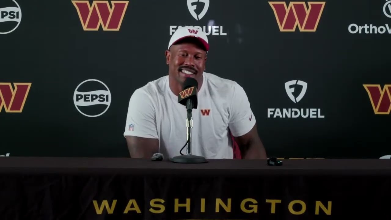 OLB Von Miller Speaks to the Media After Today's Training Camp Practice | 7/24/2025