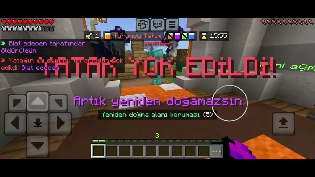 Bedwars yapı kapışması Survivor hepsi bir arada oynadım bölüm 2