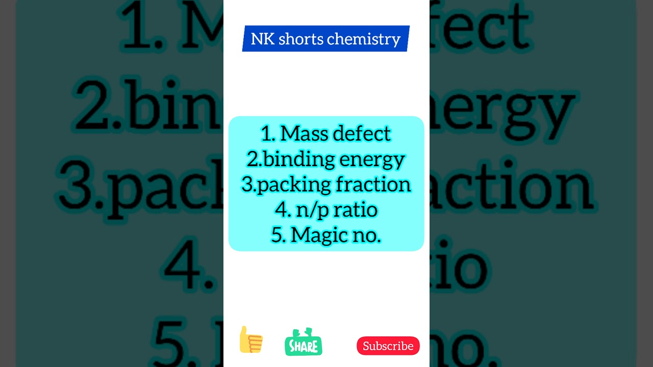 Stability of atomic nucleus | 