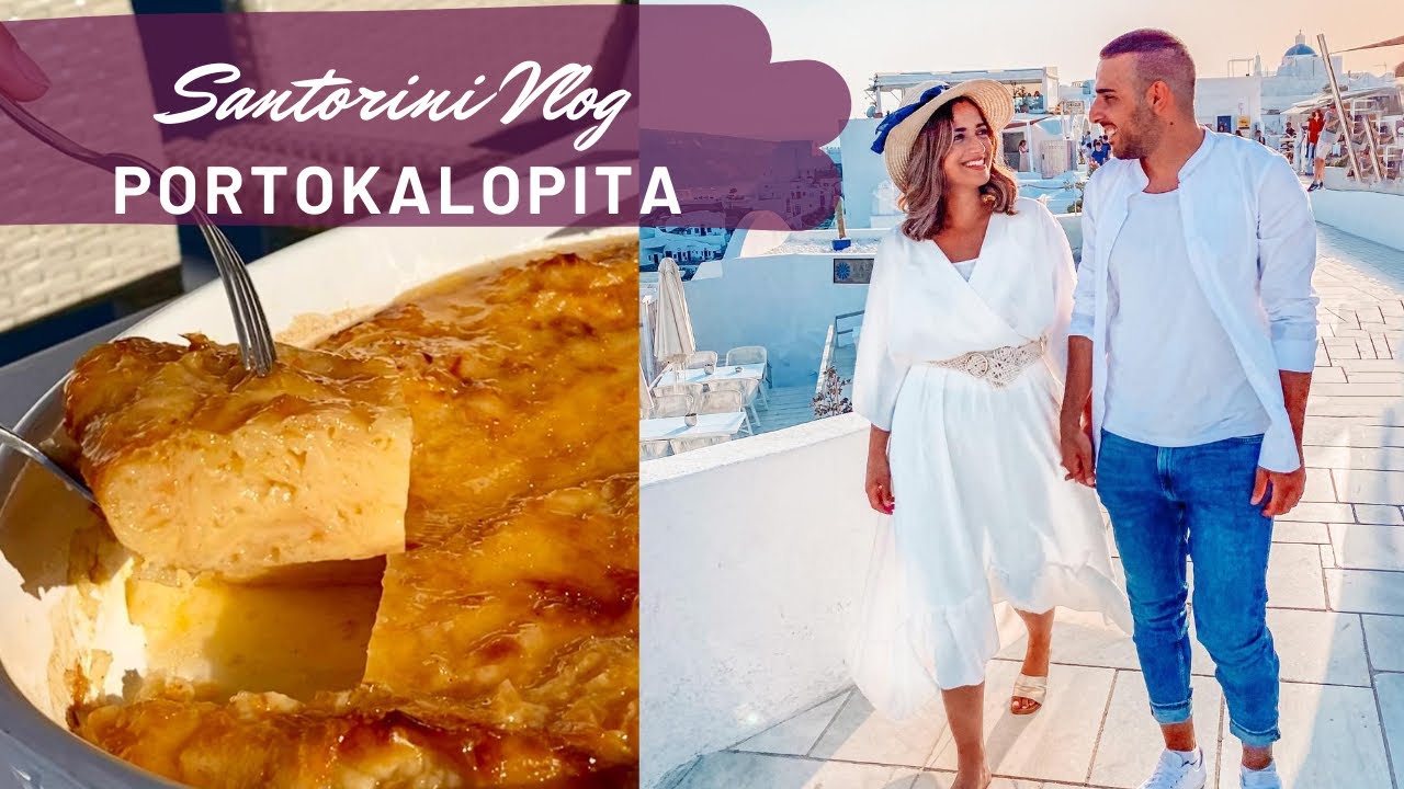 Orangenkuchen - Backen ohne Waage / Portokalopita aus Santorini / Griechenland