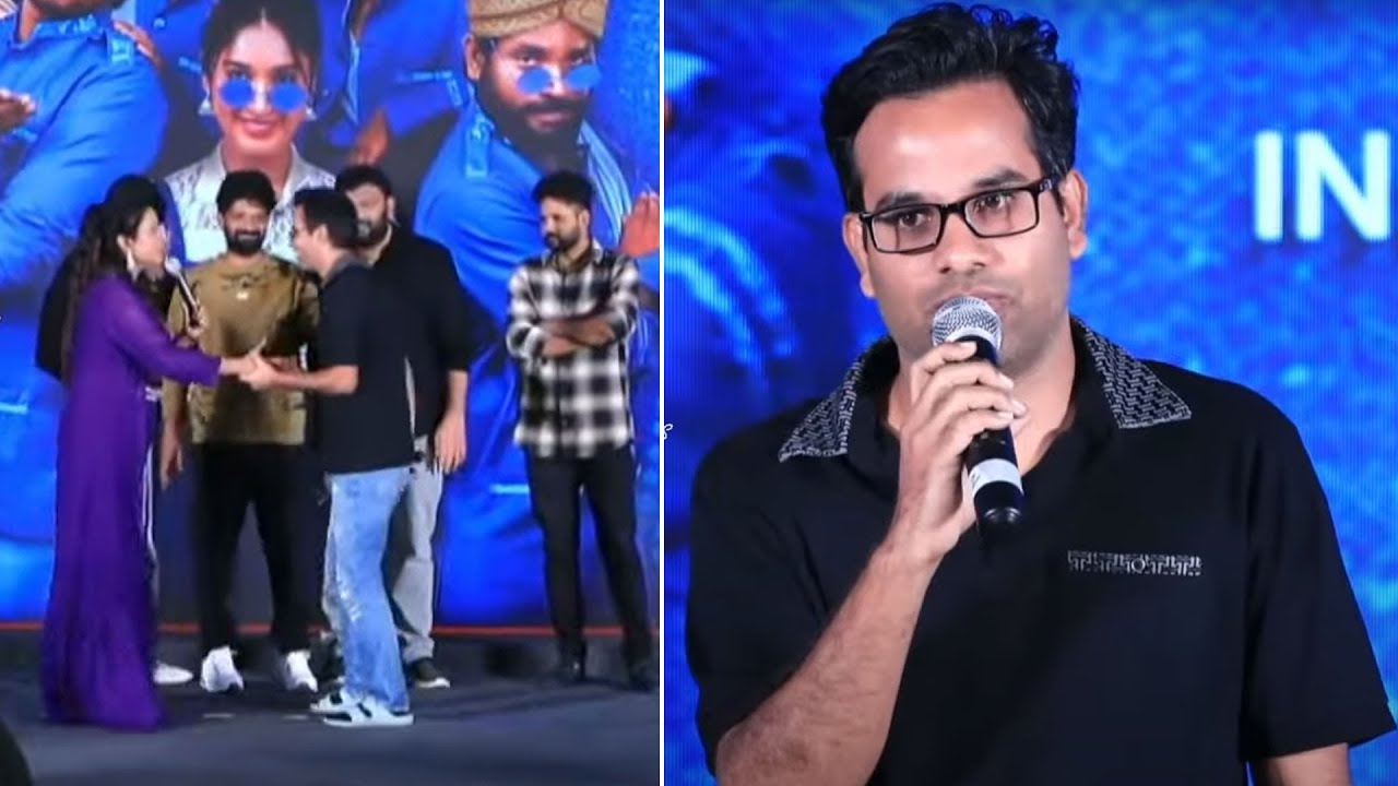Director Anudeep KV Hilarious Speech @ #MithraMandali Pre-Release Event
