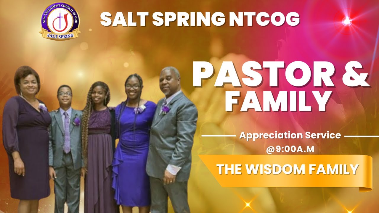 Pastor & Family Appreciation Service - January 25, 2025