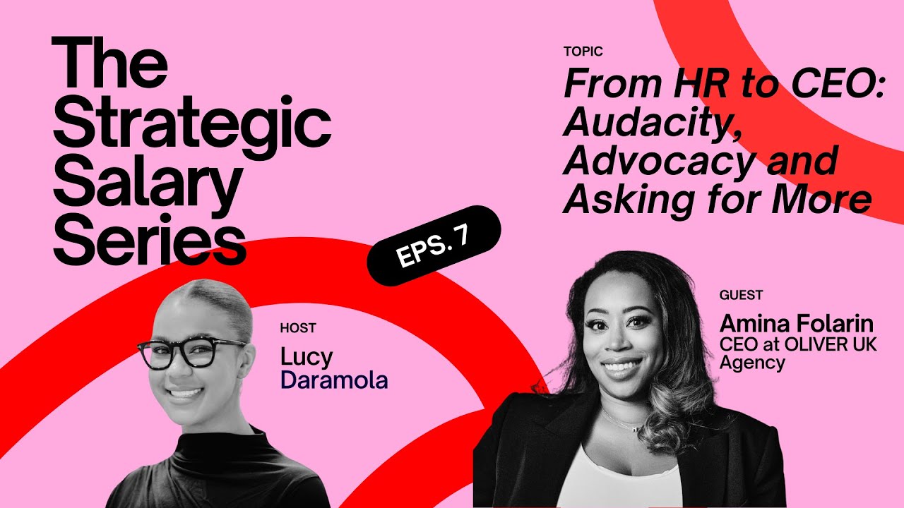 Amina Folarin CEO: Salary Negotiation, Rest as Strategy and Leadership with Audacity