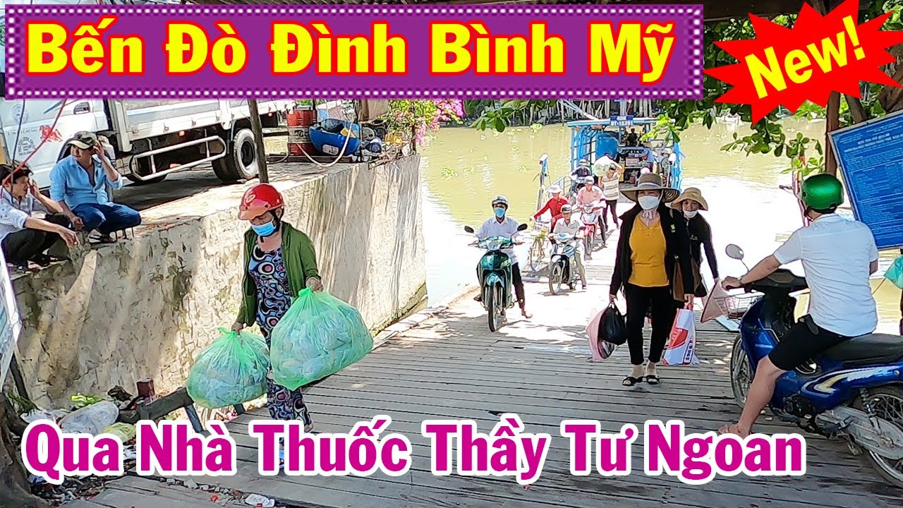 Bến Đò Đình Bình Mỹ Qua Nhà Thuốc Thầy Tư Ngoan, Xã Bình Thủy, Châu Phú, An Giang
