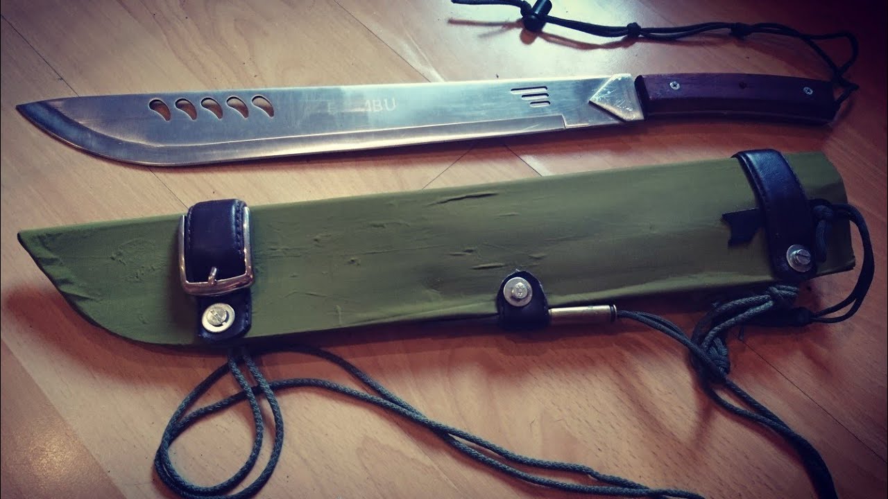 💯 Conceptos personales #11 Funda para Machete Bambú.