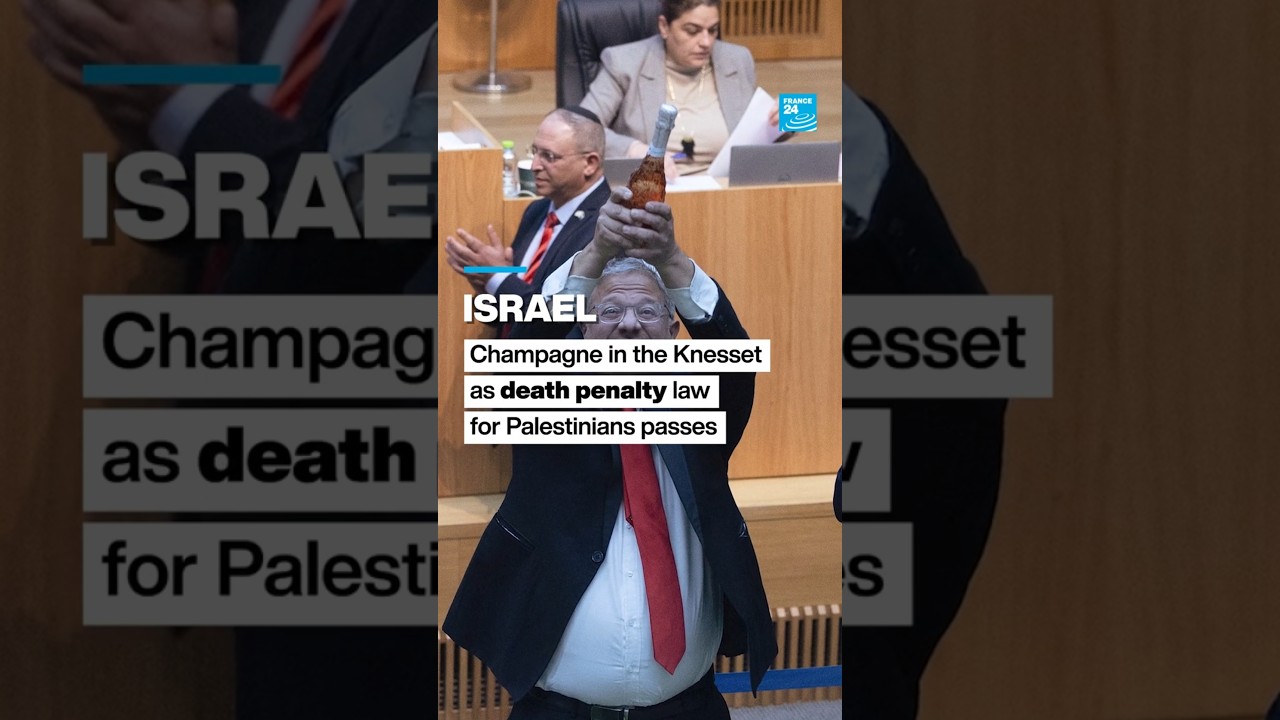 #Israel: Champagne in the Knesset as #death penalty law for #Palestinians passes &bull; FRANCE 24