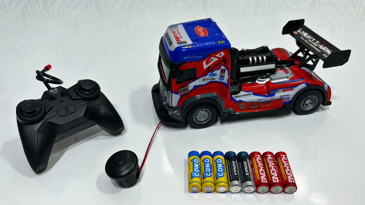 Unboxing Heavy Truck Rally RC, EV Christmas Deer, Remote Controlled Special Tank, 1:30 Scale RC Bus