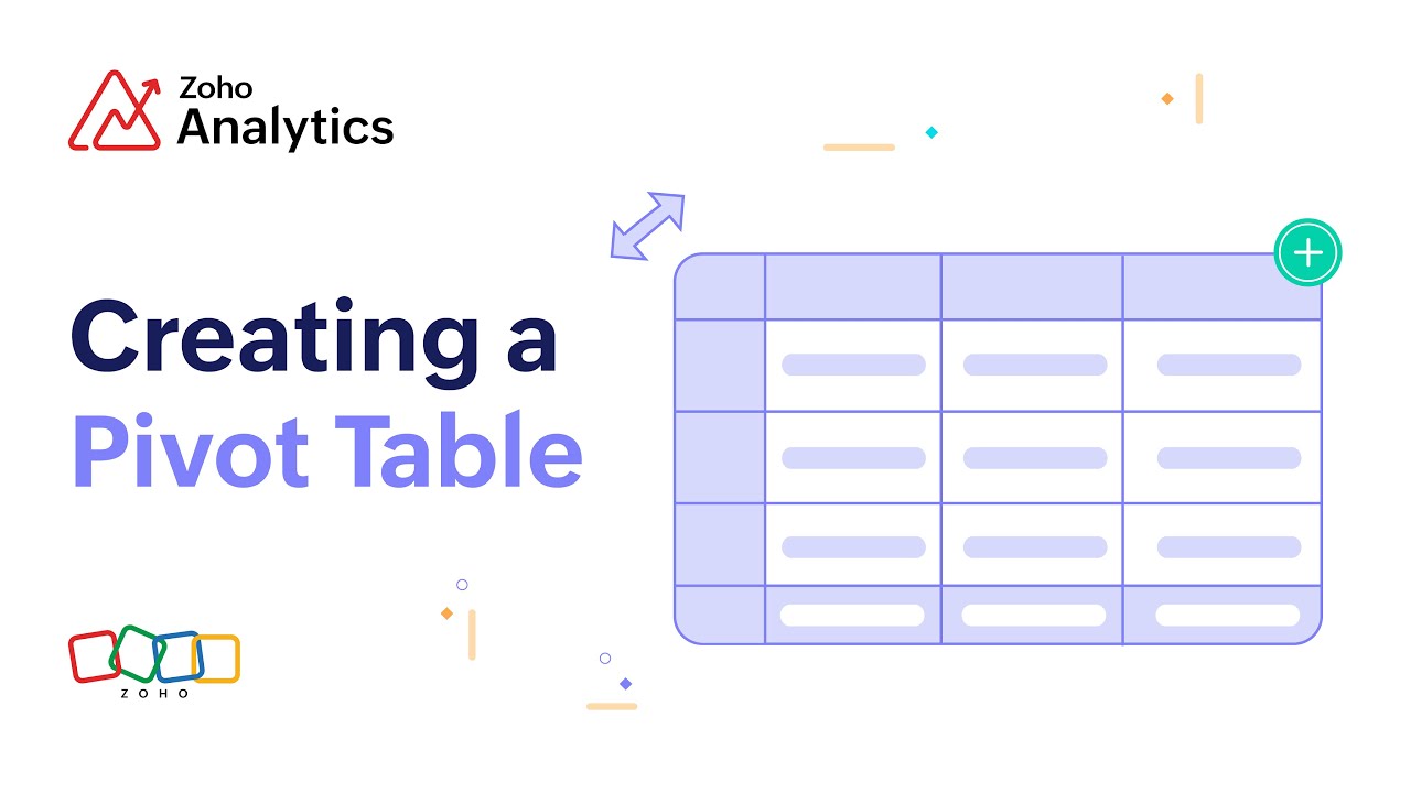 Creating Pivot Tables in Zoho Analytics