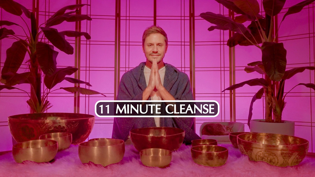 **QUICK** Cognitive Sound Therapy Cleanse (11 minutes)