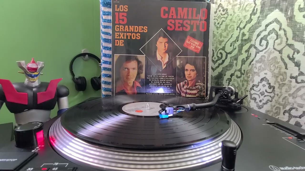 Vinyl...DONDE ESTES,CON QUIEN ESTES...Camilo Sesto