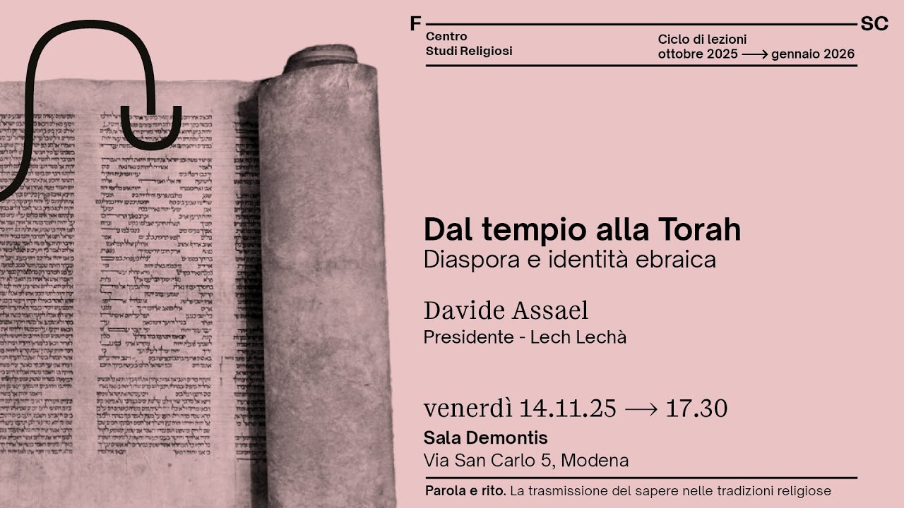 Dal tempio alla Torah. Diaspora e identità ebraica