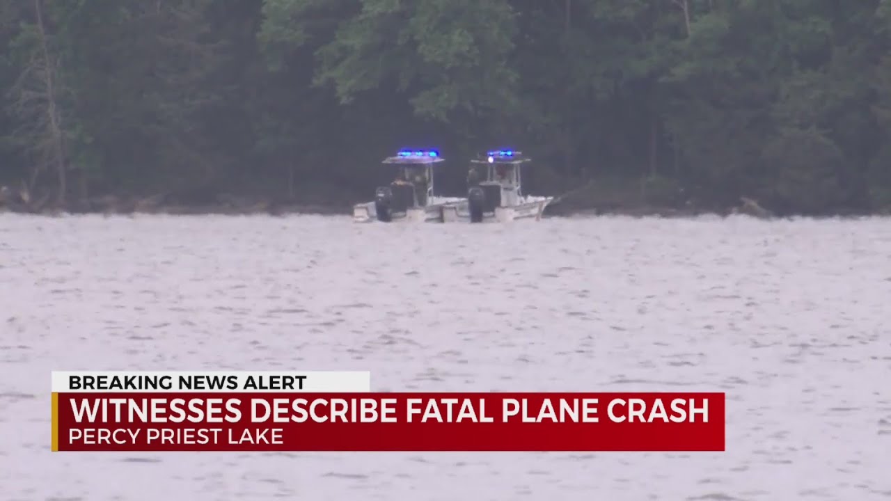 Witnesses describe deadly plane crash on Percy Priest Lake