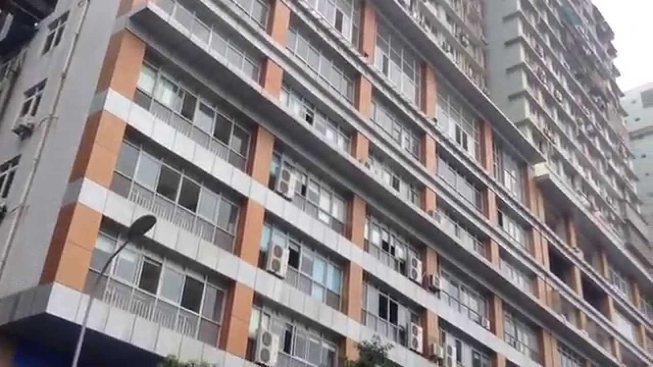 Chongqing Metro station (Liziba) in a block of flats