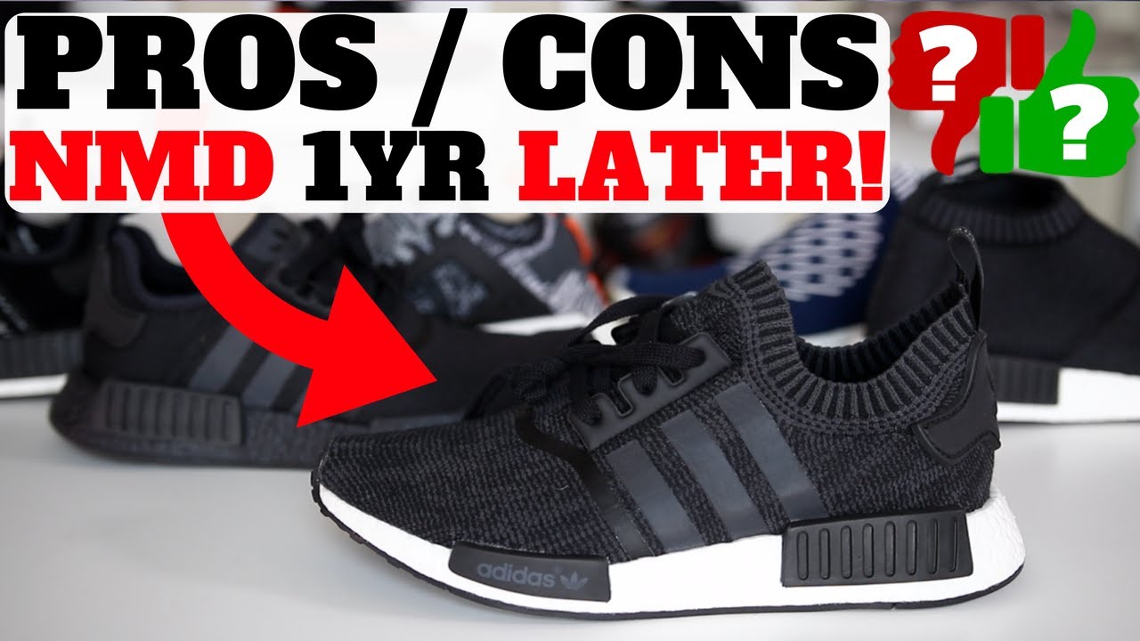 1 YEAR AFTER WEARING ADIDAS NMDS!! PROS & CONS!