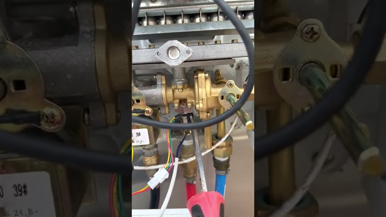 Troubleshooting a Camplux Pro Series Tankless Water Heater Model # BD264 - video 7 of 7.