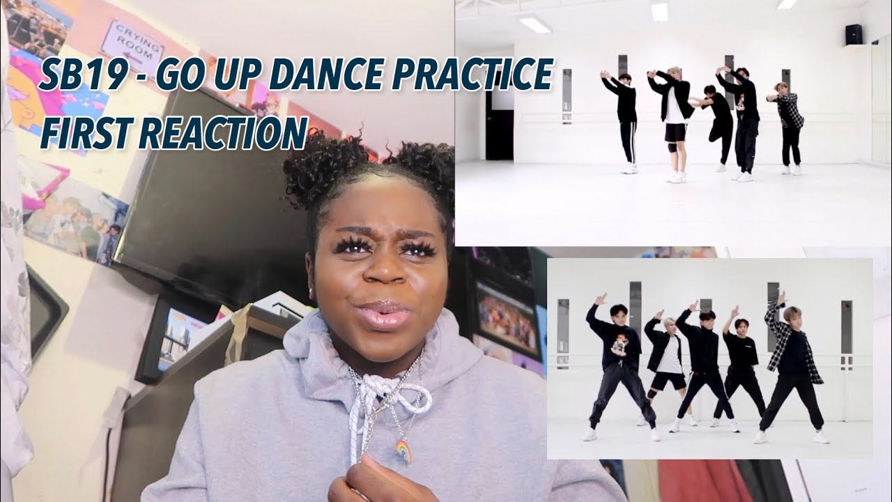 NON FAN REACTS TO SB19-GO UP DANCE PRACTISE FOR THE FIRST TIME