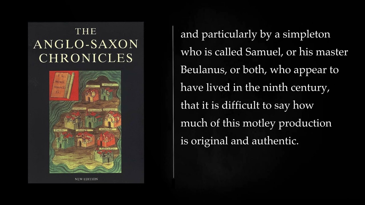 The Anglo-Saxon Chronicle AD 890. Audiobook, full length