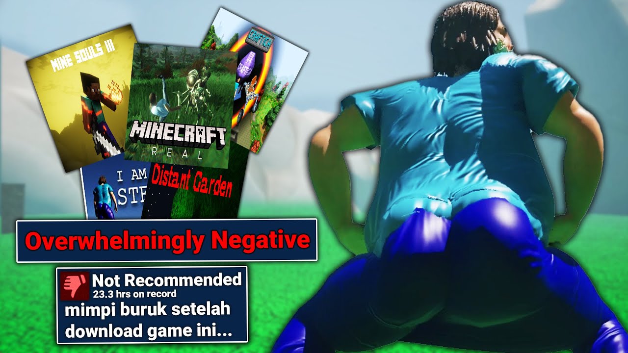 Gua Main 7 Game Minecraft PALSU Paling ANEH Sedunia