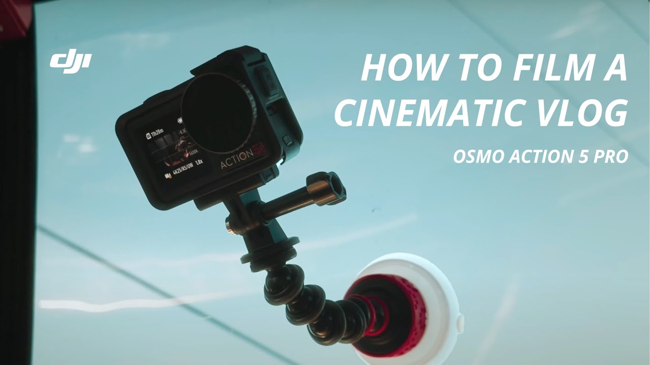 Как снять кинематографический видеоблог с помощью DJI Osmo Action 5 Pro
