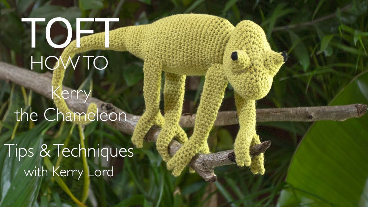 How to Sew Up Kerry the Chameleon