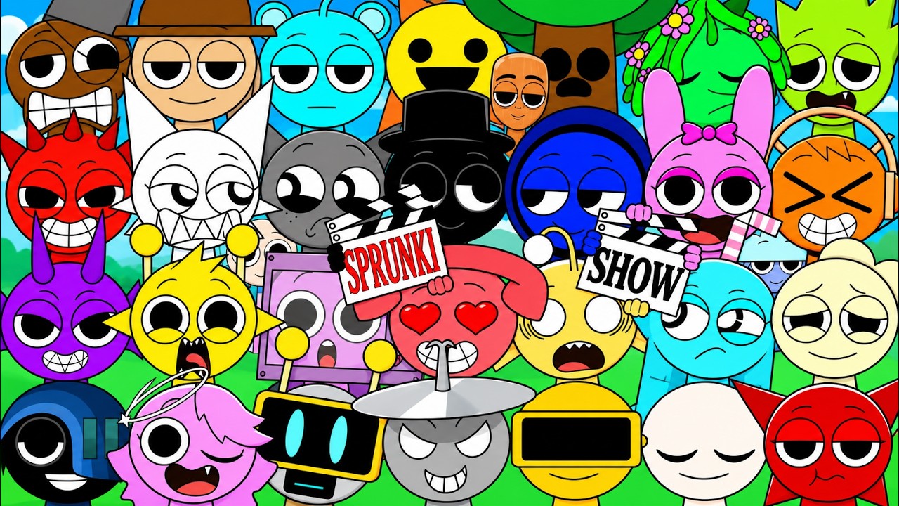 😂 Смешные моменты SPRUNKI&hellip; 🤣 Часть 02 || Wan Toons