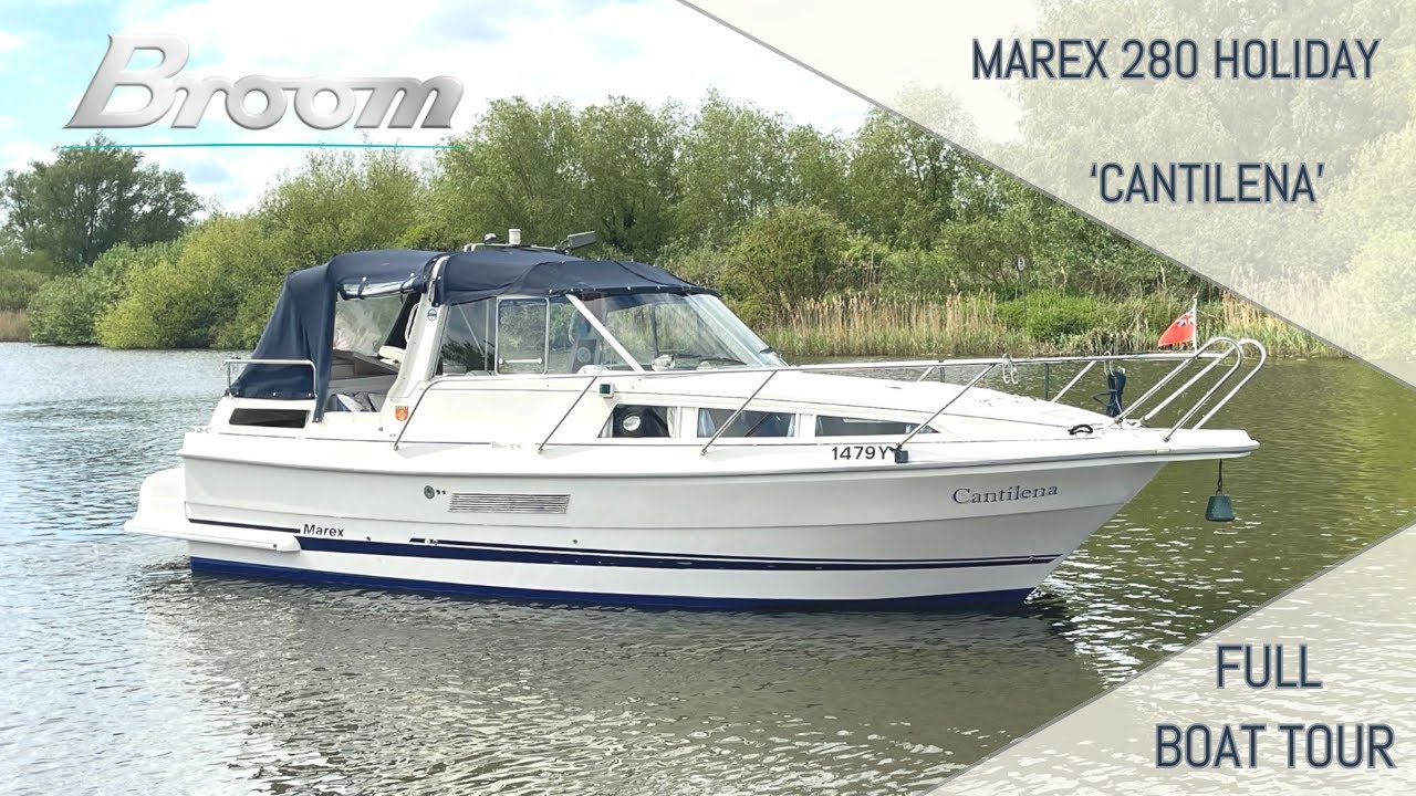 Marex 280 Holiday 'Cantilena' | Full Boat Tour | For Sale with Broom Boat Sales
