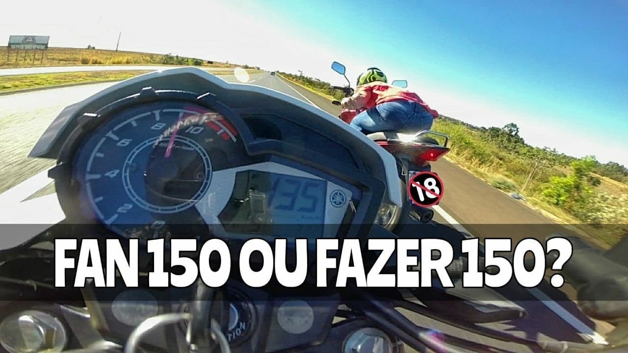 FAN 150 VS FAZER 150 #2