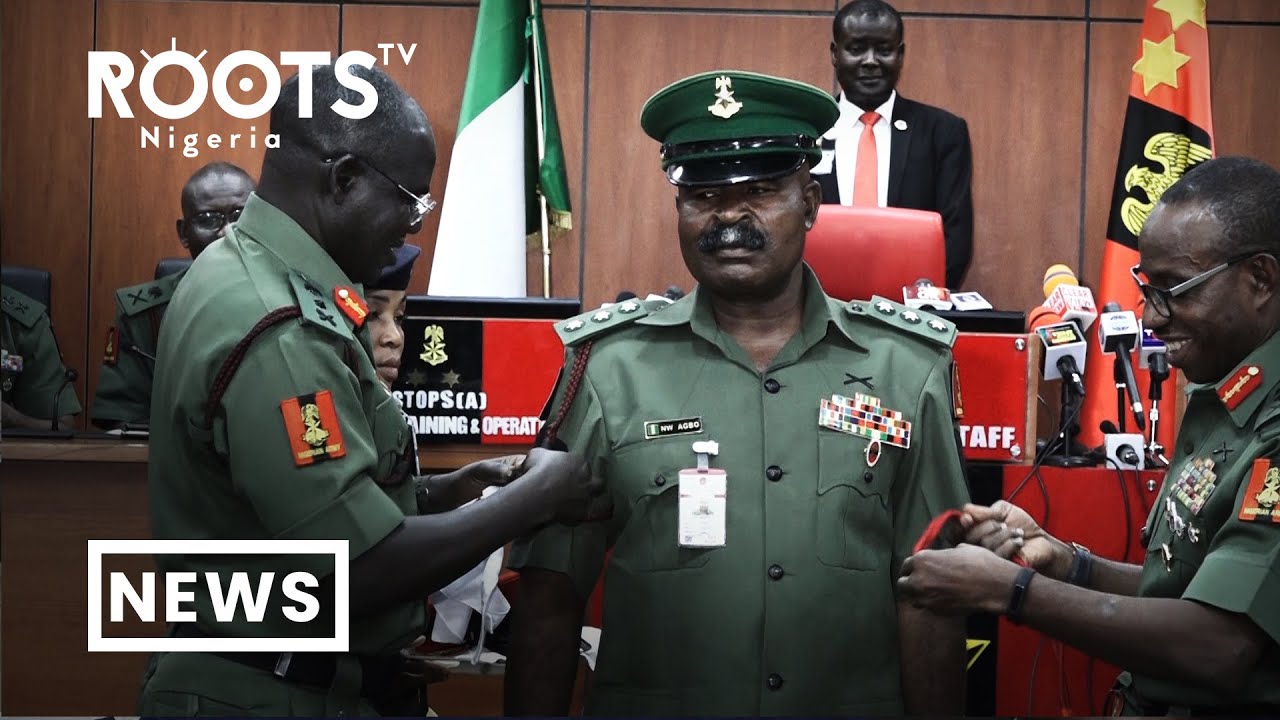 Army Chief Buratai, Decorates Three Newly Promoted Officers