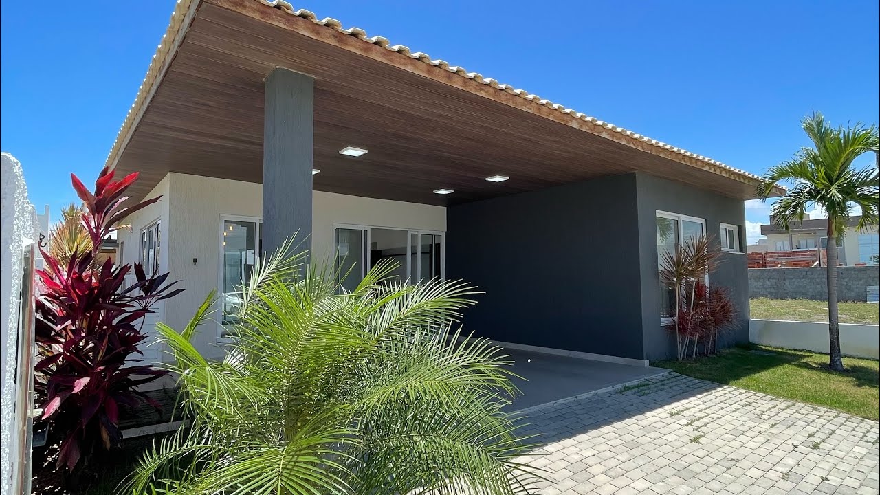 Casa com planejados e piscina no Malui residence - Barra dos Coqueiros 