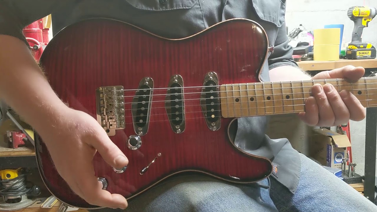 Warmoth Tele Strat Blend Mod Wiring Demo