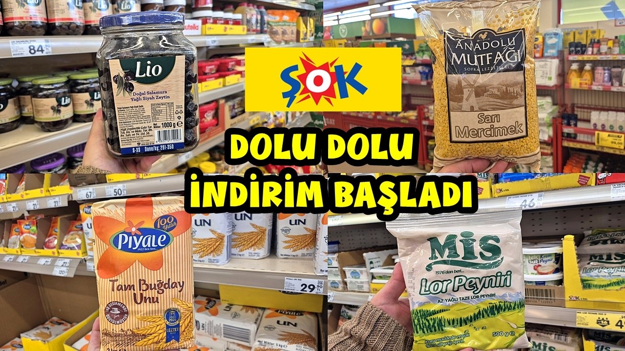 ŞOOOOK DOLU DOLU İNDİRİM BAŞLADI📣KAÇIRAN PİŞMAN OLUR💯ŞOK HAFTALIK İNDİRİMLER ŞOK AKTÜEL ÜRÜNLER