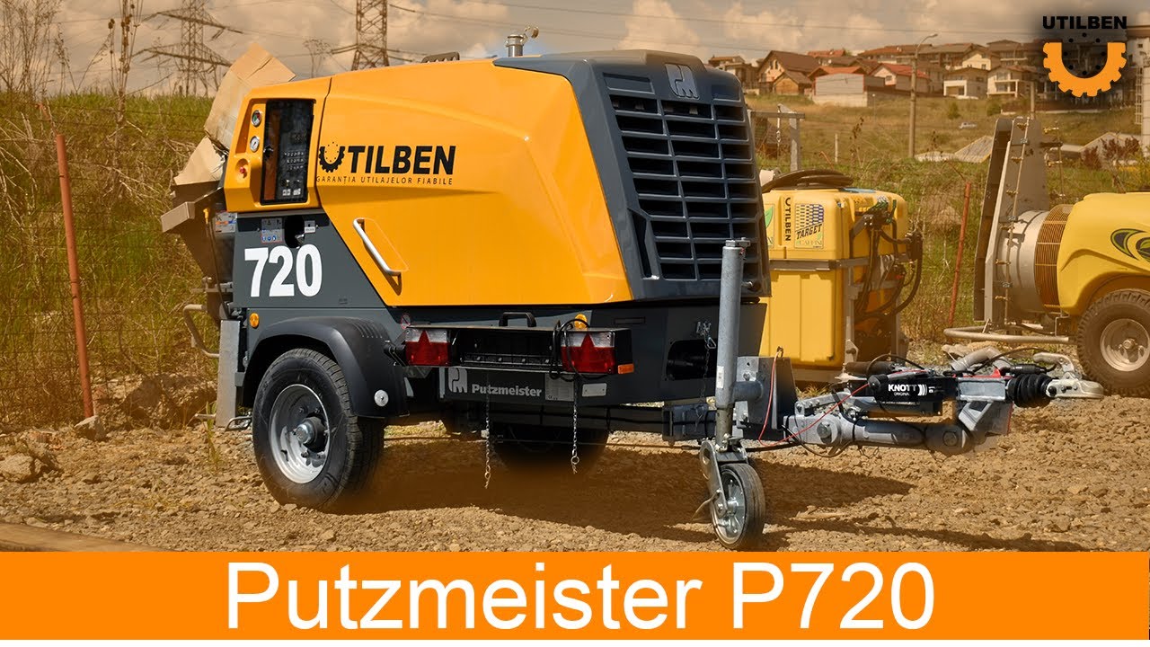 Pompa de beton Putzmeister P 720 TD