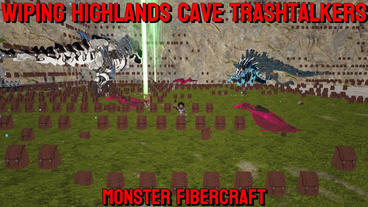 Wiping Trash Talkers Highlands Cave…TWICE | Monster Fibercraft 