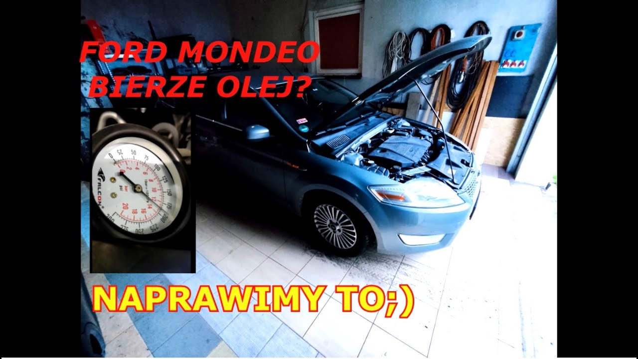 Ford Mondeo 2.0 Duratec HE - bierze olej?/POPRAWA SILNIKA W KILKA GODZIN I PRAWIE ZA DARMO