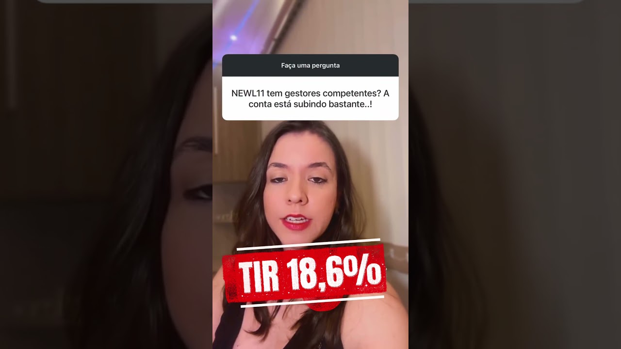 NEWL11 tem gestores competentes? A cota est&aacute; subindo bastante.