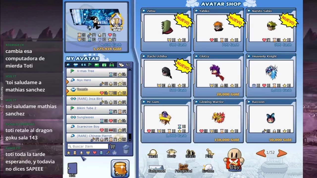 TOTI CON EL SUPERAVATAR EN MINIPRIX DE GRUB