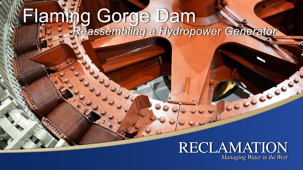 Hydropower at Flaming Gorge Dam