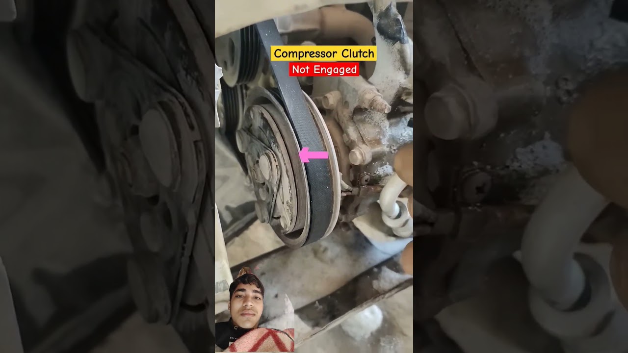 car ac compressor clutch not engaging #technicalasif #youtubeshorts #ytshorts #shortvideo #youtube