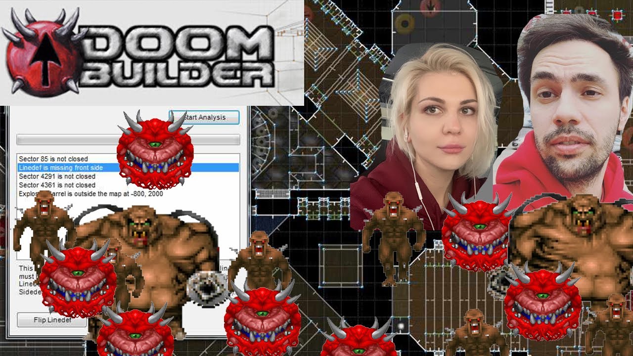 Урок по созданию карты для Doom в редакторе Doombuilder2