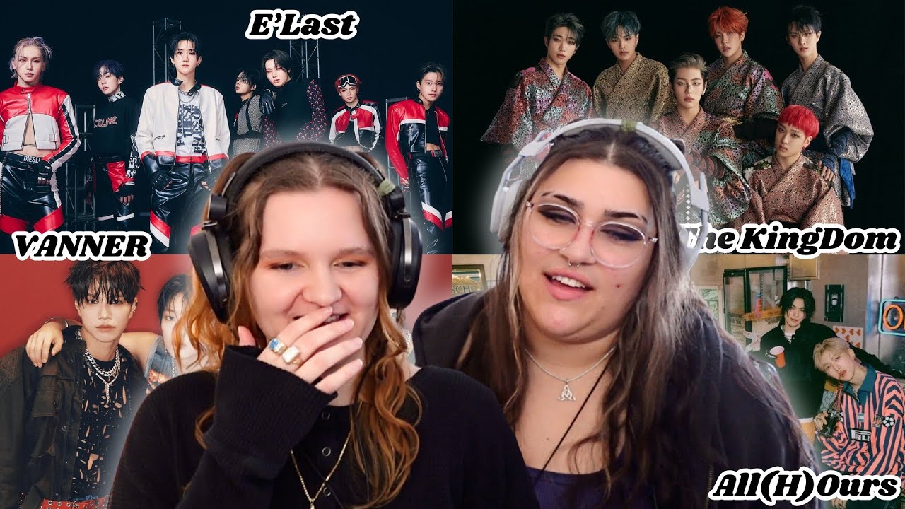 Reacting to these NUGU GROUPS for the FIRST TIME | VANNER, E'Last, The KingDom & AllH(O)urs
