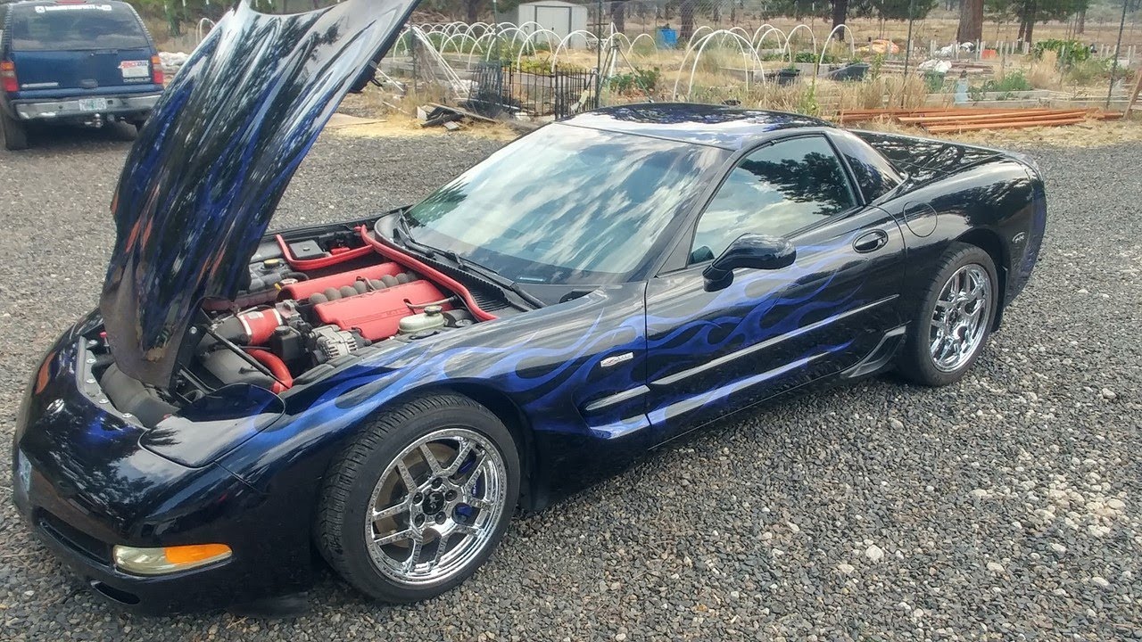 Gadzooks Batman!  I Bought a Flamed C5 Corvette Z06!