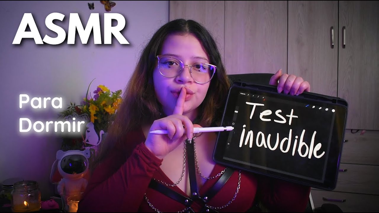 ASMR en ESPAÑOL🤫test de INAUDIBLE para DORMIR 💤 Vivalen ASMR