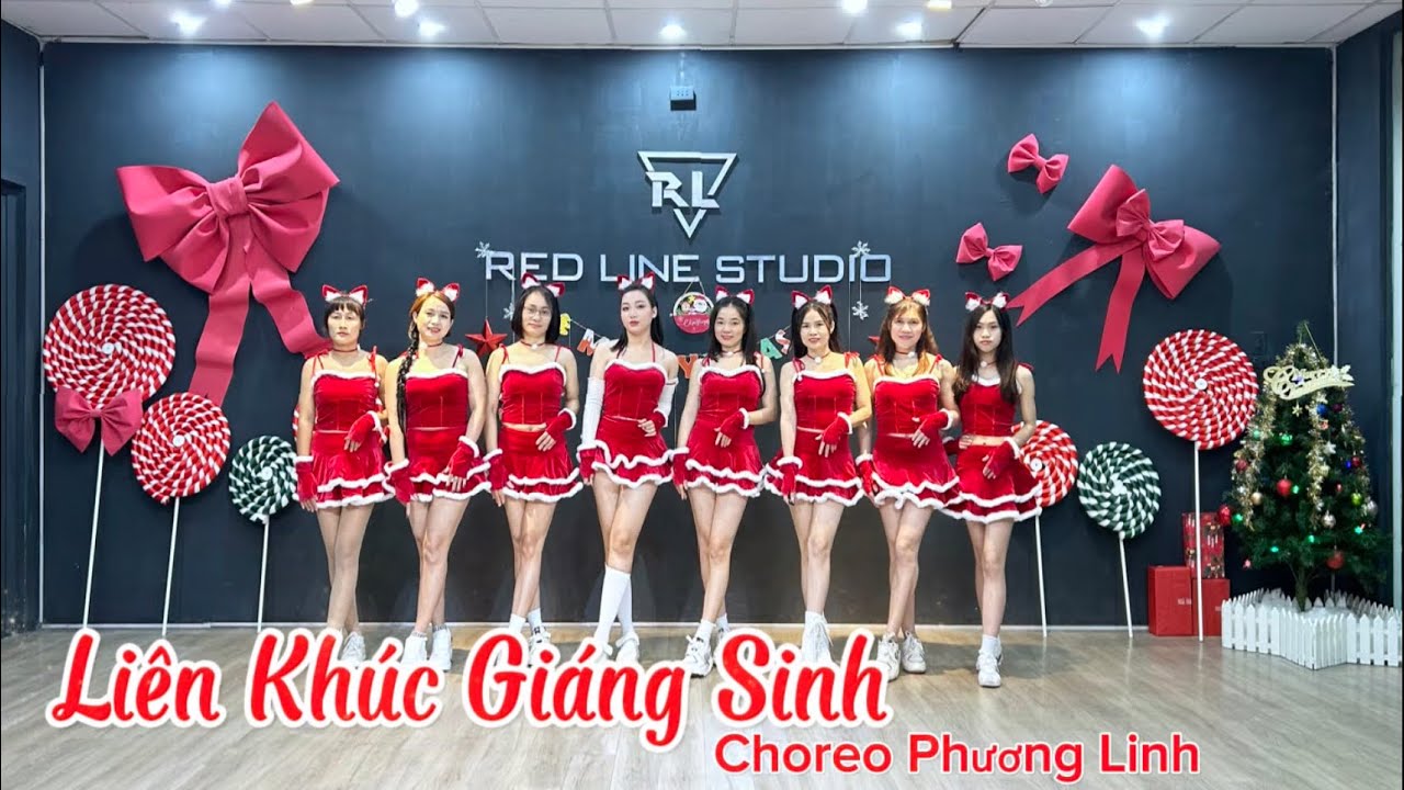 Liên khúc Giáng sinh | Noel 2024 | choreo Hoàng Minh Phương Linh | Ngocby Dance Fitness |