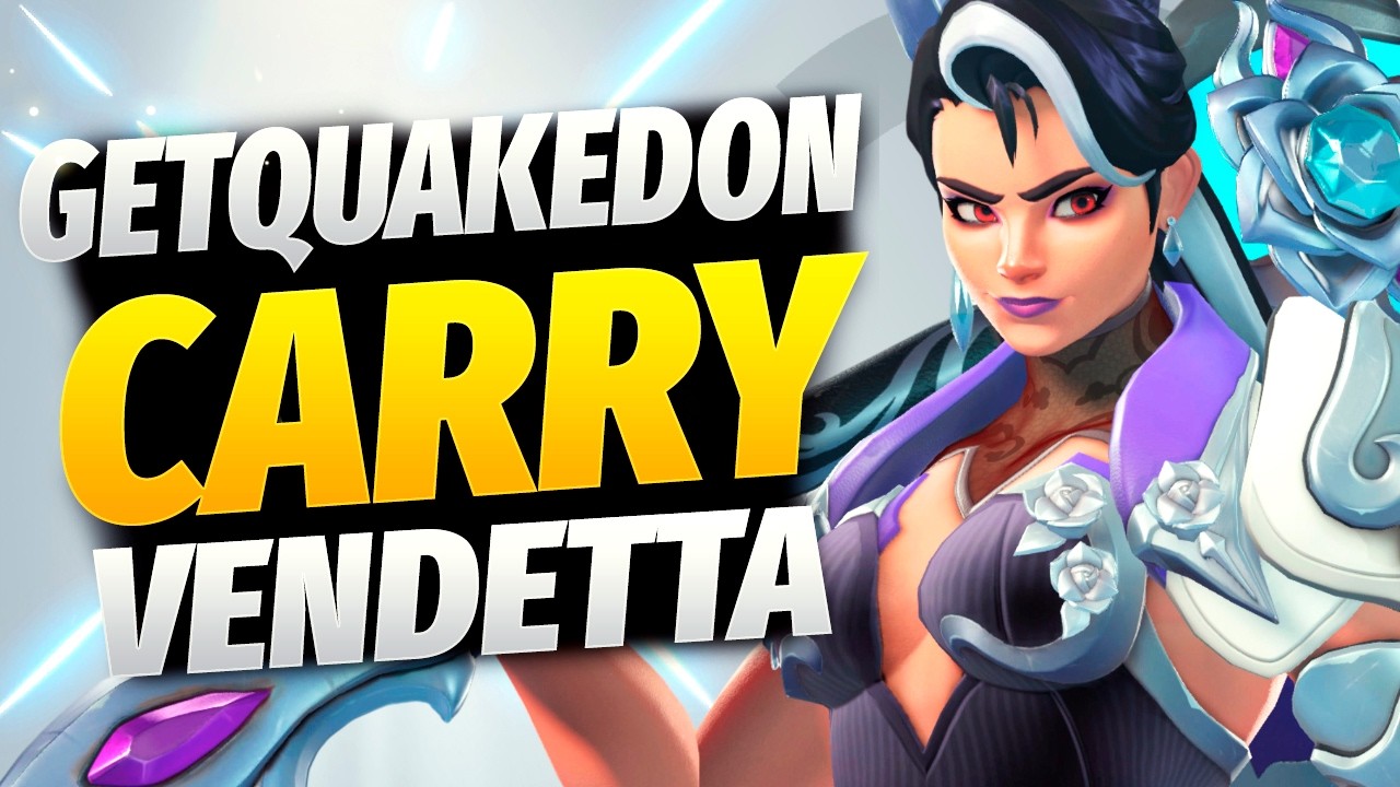 В умелых руках Vendetta — это сила! — GetQuakedOn! [Топ-500 20-го сезона Overwatch 2]