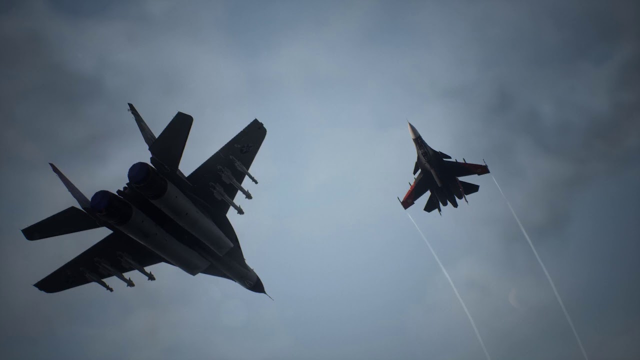 Ace Combat 7 Playthrough | Mission 7 | First Contact (Expert Controls)