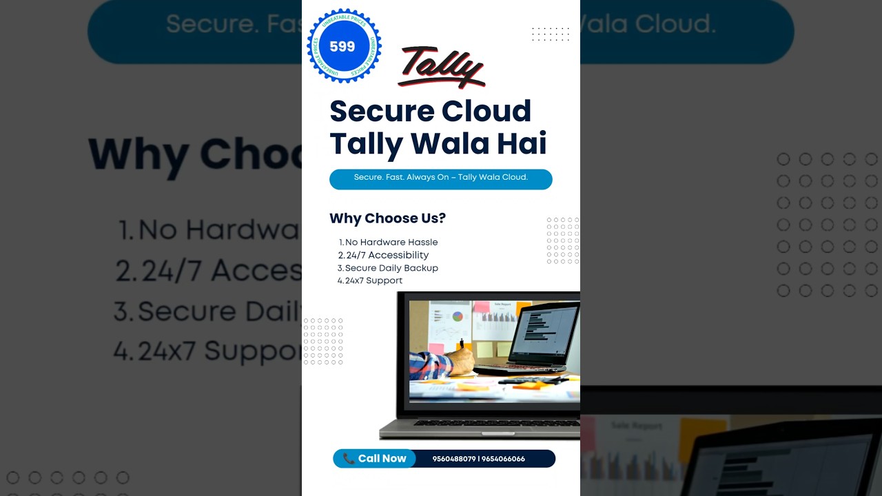 Tally on Cloud ₹599/User | Tally Wala Hai &ndash; Nehru Place Authorised Tally Dealer