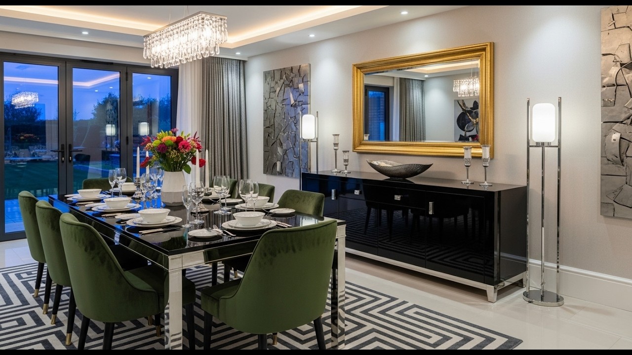 Luxe Dining Rooms With Stylish Sideboards/All Beautiful Crafted