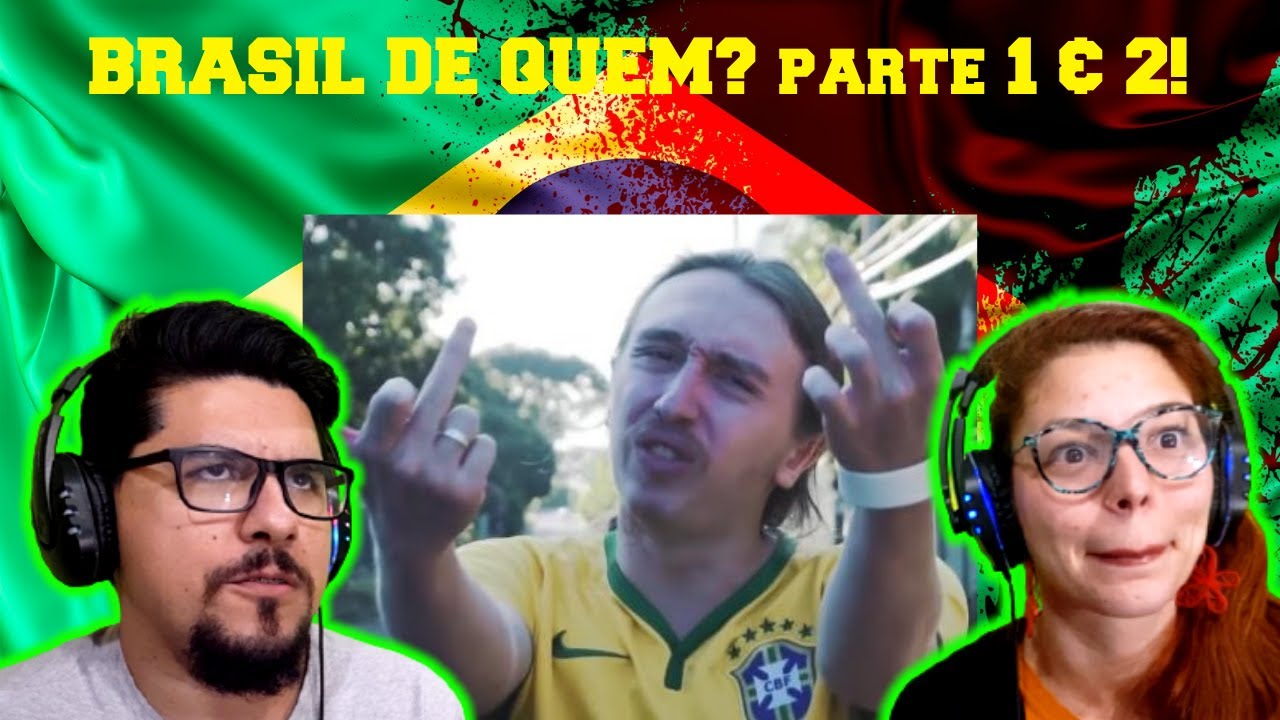 Brasil de quem? 1 & 2 - MC Sid | PRIMEIRA REAÇÃO VIDA SEM TRILHOS REACT VST